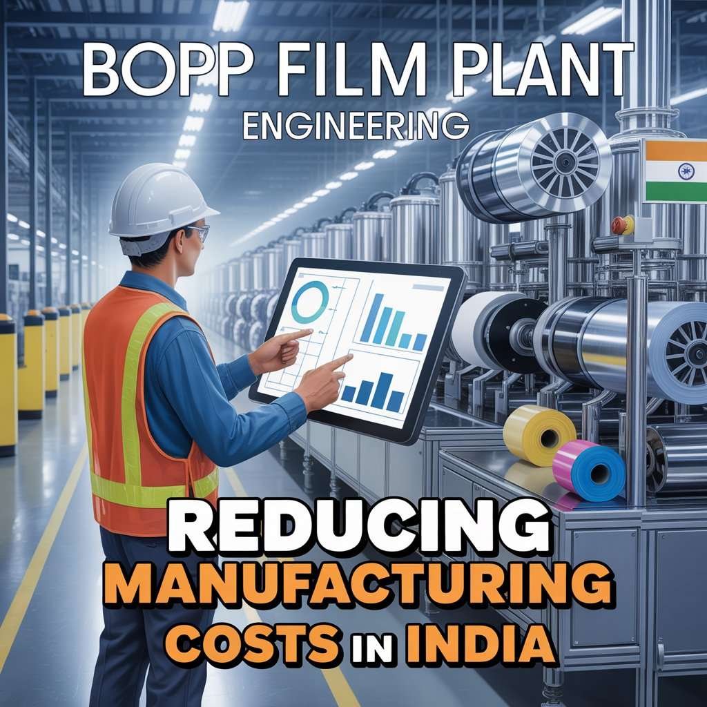 BOPP film plant engineering consultant helping reduce manufacturing costs and improve production efficiency in India