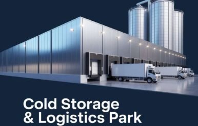 Cold Storage & Logistics Park firm Engineering in Indore Cold storage and logistics park engineering project design in Indore with industrial warehouse infrastructure planning